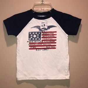 Toddler boys polo by Ralph Lauren tee 2t